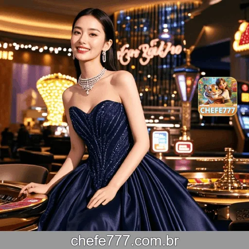 Imagem promovendo o app oficial da CHEFE777 para mobile