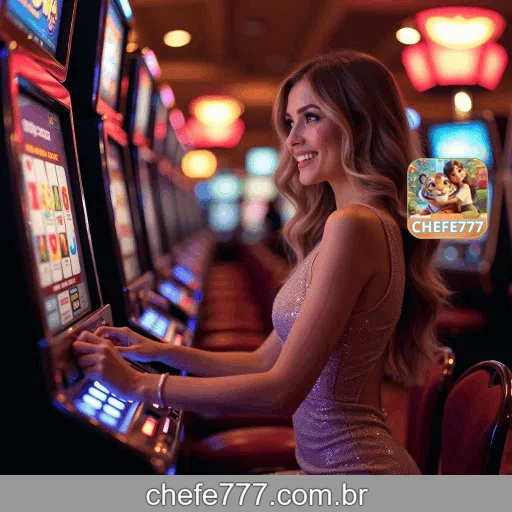 Imagem promovendo o canal oficial da CHEFE777 no Telegram